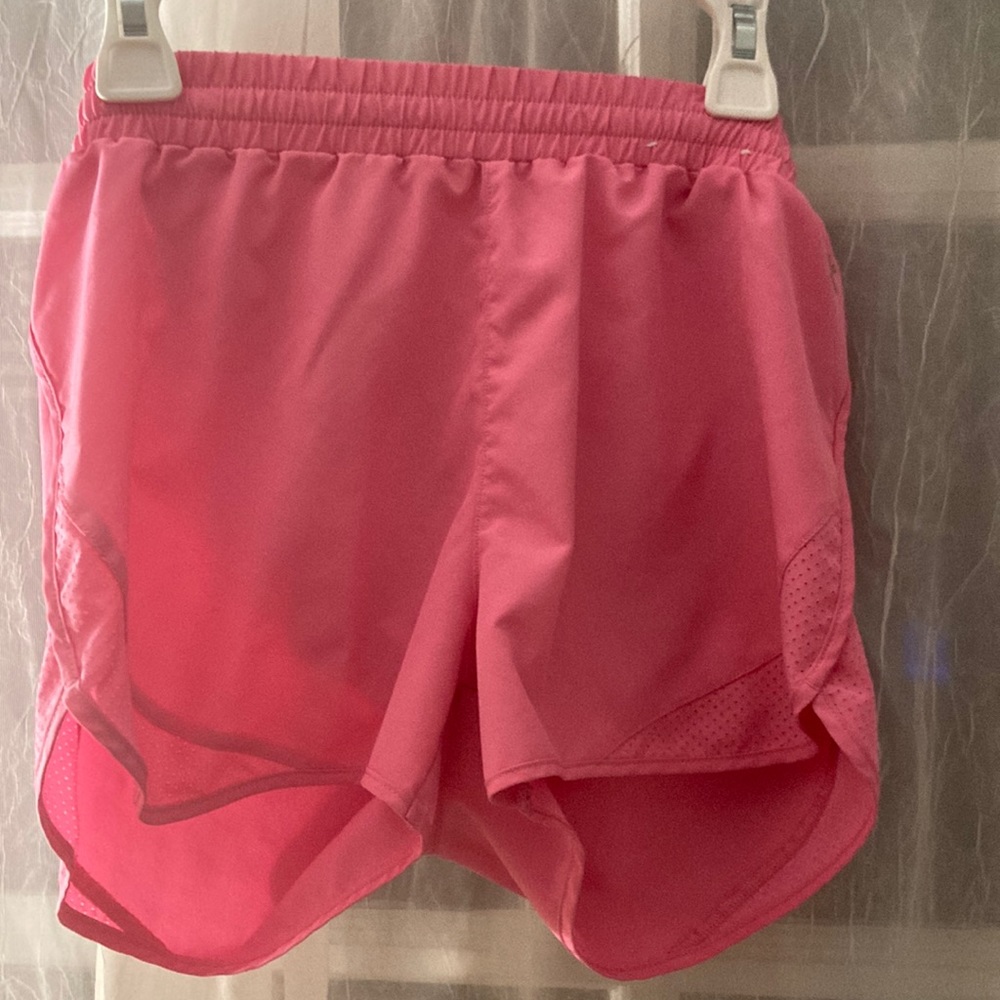Hot Pink Xersion Shorts Breathable Fabric